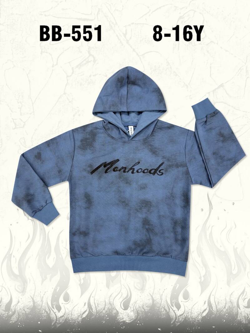  Bluzy Chłopięca Roz 8-16, 1 kolor Paczka 6 szt